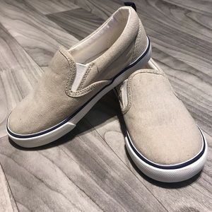 Gap kids toddler tan slide on shoes